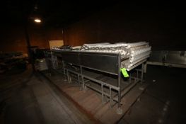Straight Section of Stuff Pepper Conveyor with Some Molds, Overall Dims.: Aprox. 16' L x 66" W x 47"