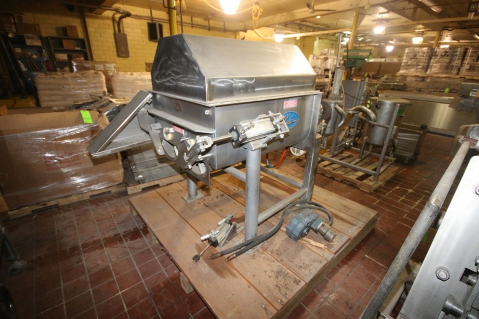 Rietz Dual Auger S/S Blender, M/N RS-15-K5203-6, S/N RS-770072, Blending Compartment Dims.: Aprox. - Image 2 of 8