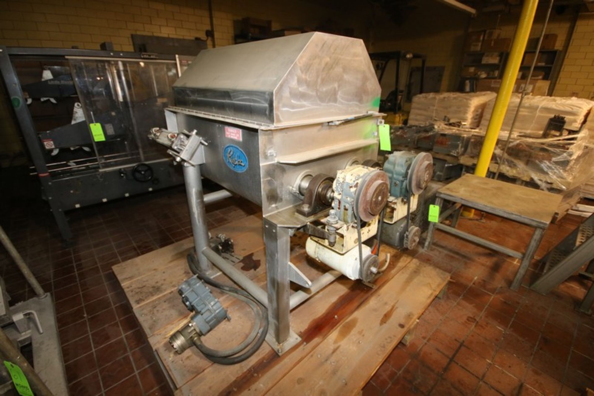 Rietz Dual Auger S/S Blender, M/N RS-15-K5203-6, S/N RS-770072, Blending Compartment Dims.: Aprox. - Image 5 of 8