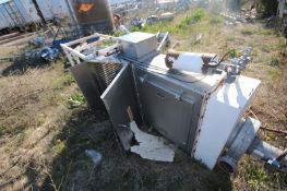 Aercon S/S Dust Collector, with top Mounted Motor, Mounted on Frame (LOCATED IN GRAND ISLAND, NE) (