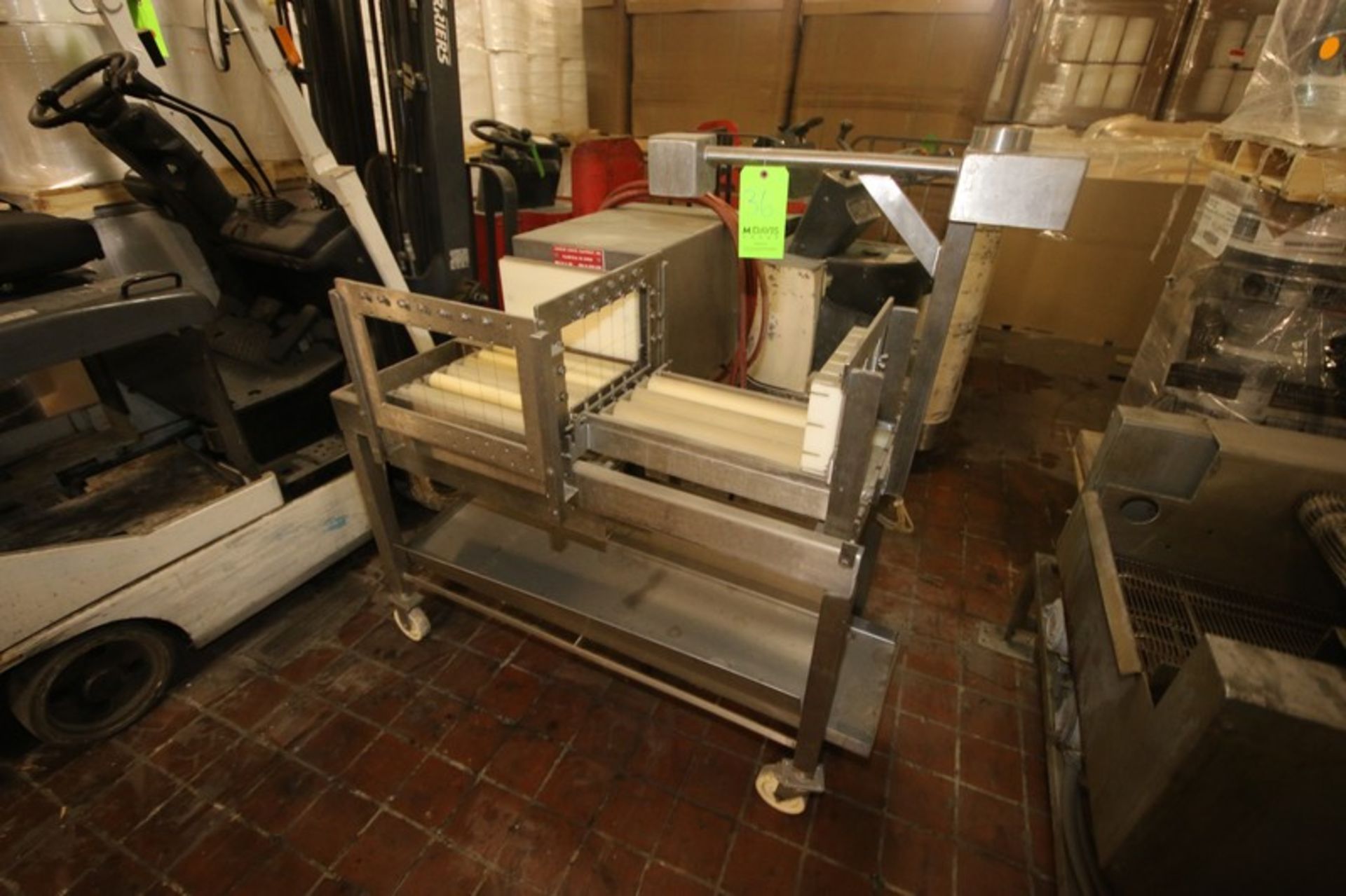 Johnson Cheese Equipment Inc. Harp Cheese Cutter, M/N CJ-4002, S/N 102489 CLORAX, with (2) Installed - Image 2 of 8