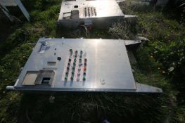 (4) S/S Control Boxes, Assorted Sizes (NOTE: Components Stripped) (LOCATED IN GRAND ISLAND, NE) (