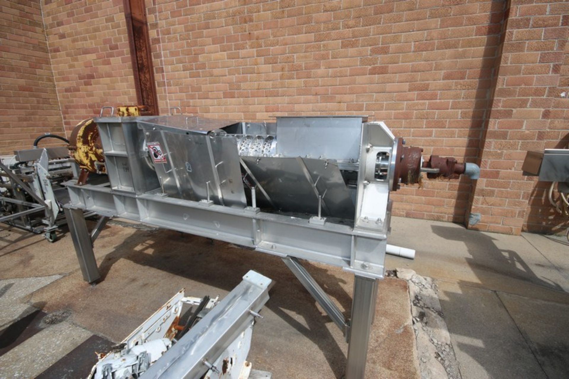 S/S Auger Dicer, M/N SHX-200X1500L, S/N M-2847, Mounted on S/S Frame (LOCATED IN GRAND ISLAND, - Image 7 of 8