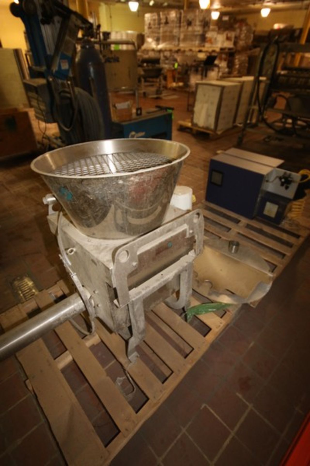 Schenck Accurate Auger Feeder, Type MODMC-SV-1A, S/N 137628-02A-MECVM, with S/S Infeed Chute & Drive - Image 6 of 9