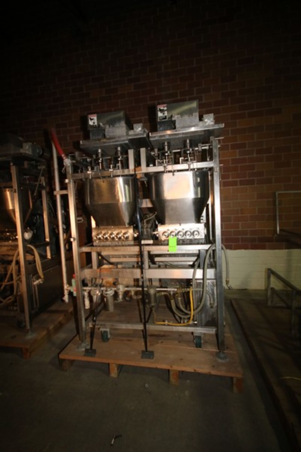 Raque 10-Head Piston Filler, M/N PF2.5-10, S/N 98-164-C, 460 Volts, 3 Phase, with S/S Control Panel, - Image 12 of 12