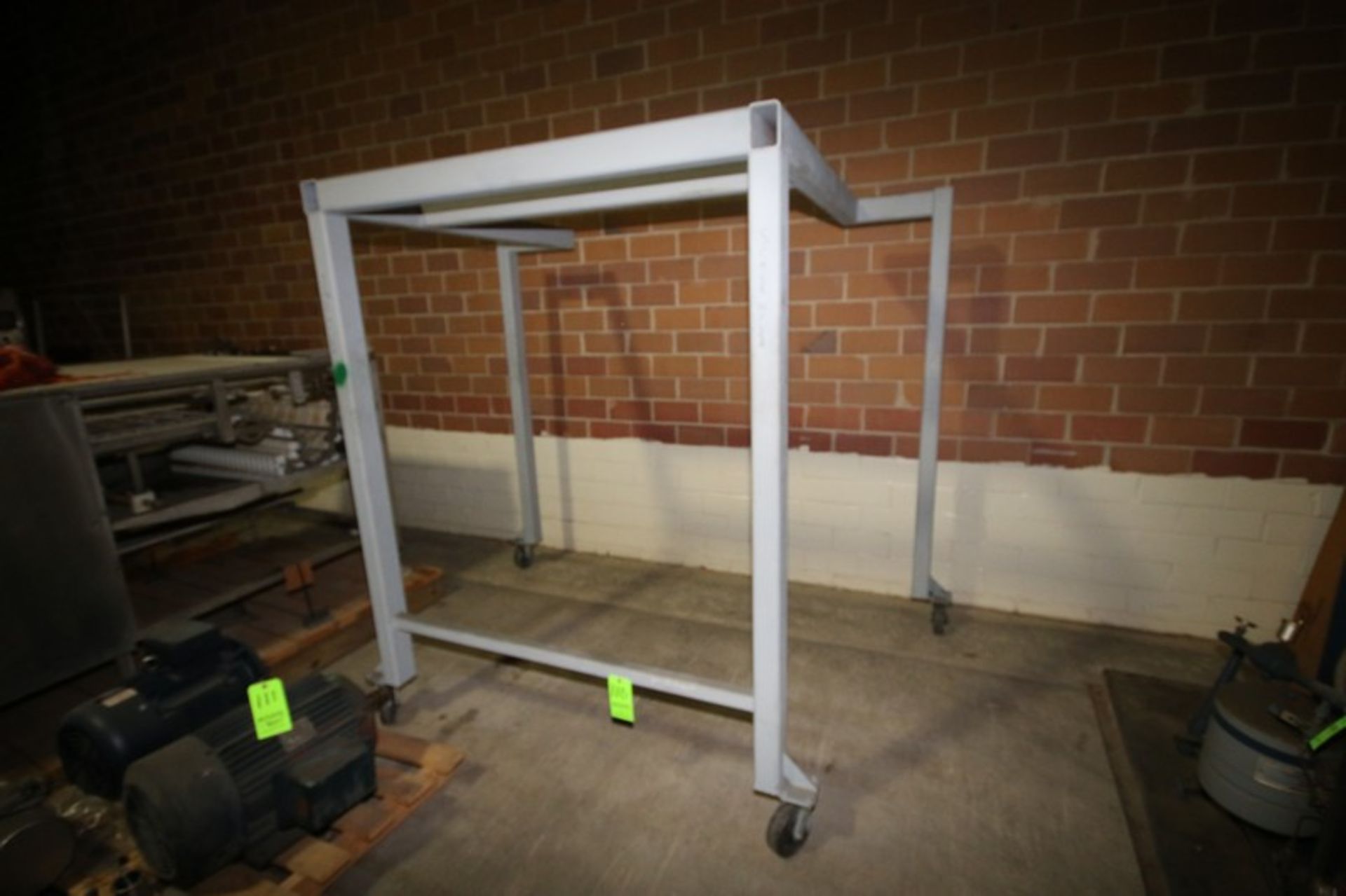 Portable Steel Frame, Overall Dims.: Aprox. 91" L x 63" W x 79-1/2" H, On Casters (LOCATED IN