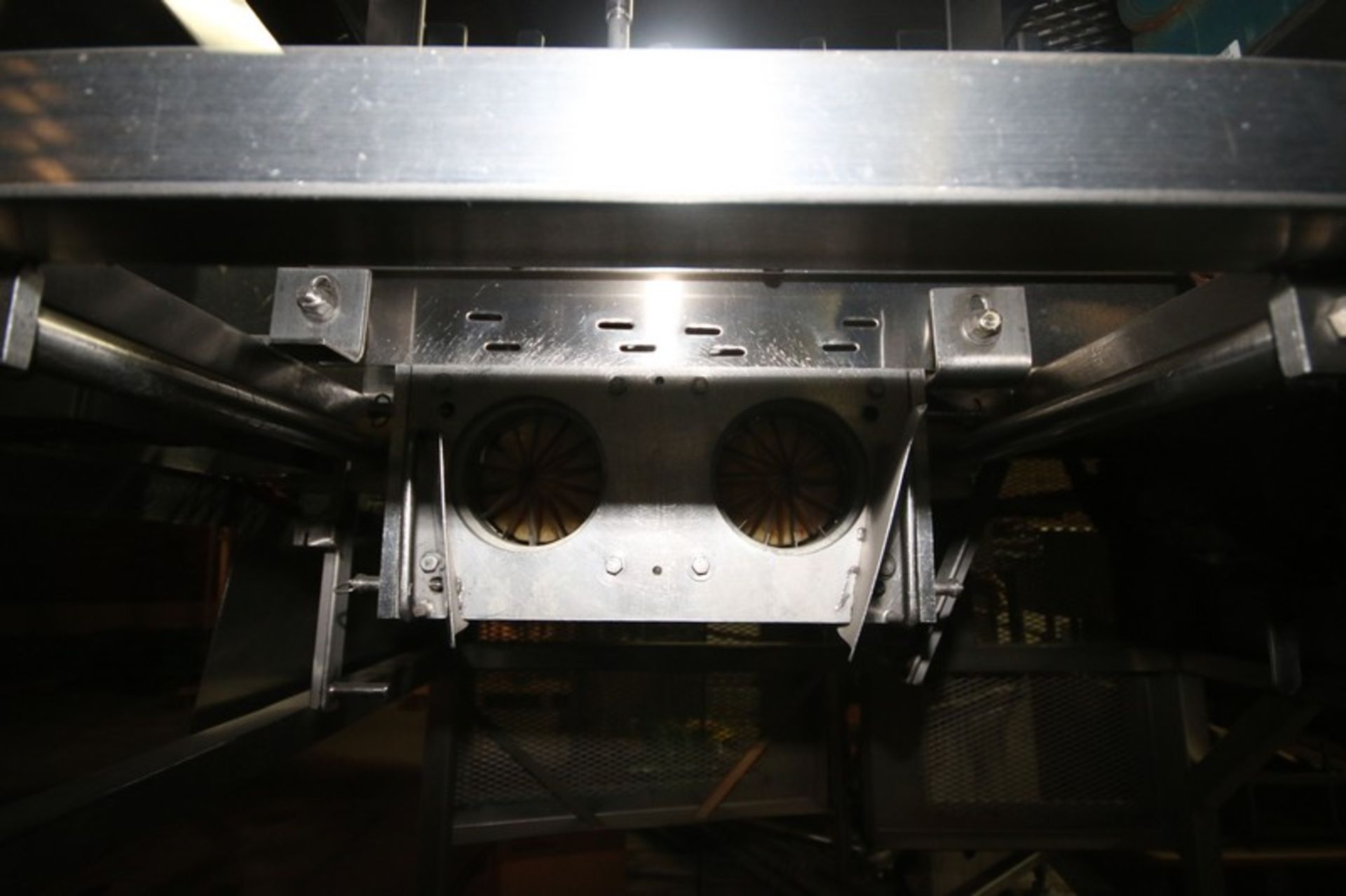 S/S Dual Head Slicer, with S/S Infeed, with Dual Slicing Compartment, Moutned on S/S Frame ( - Image 5 of 9