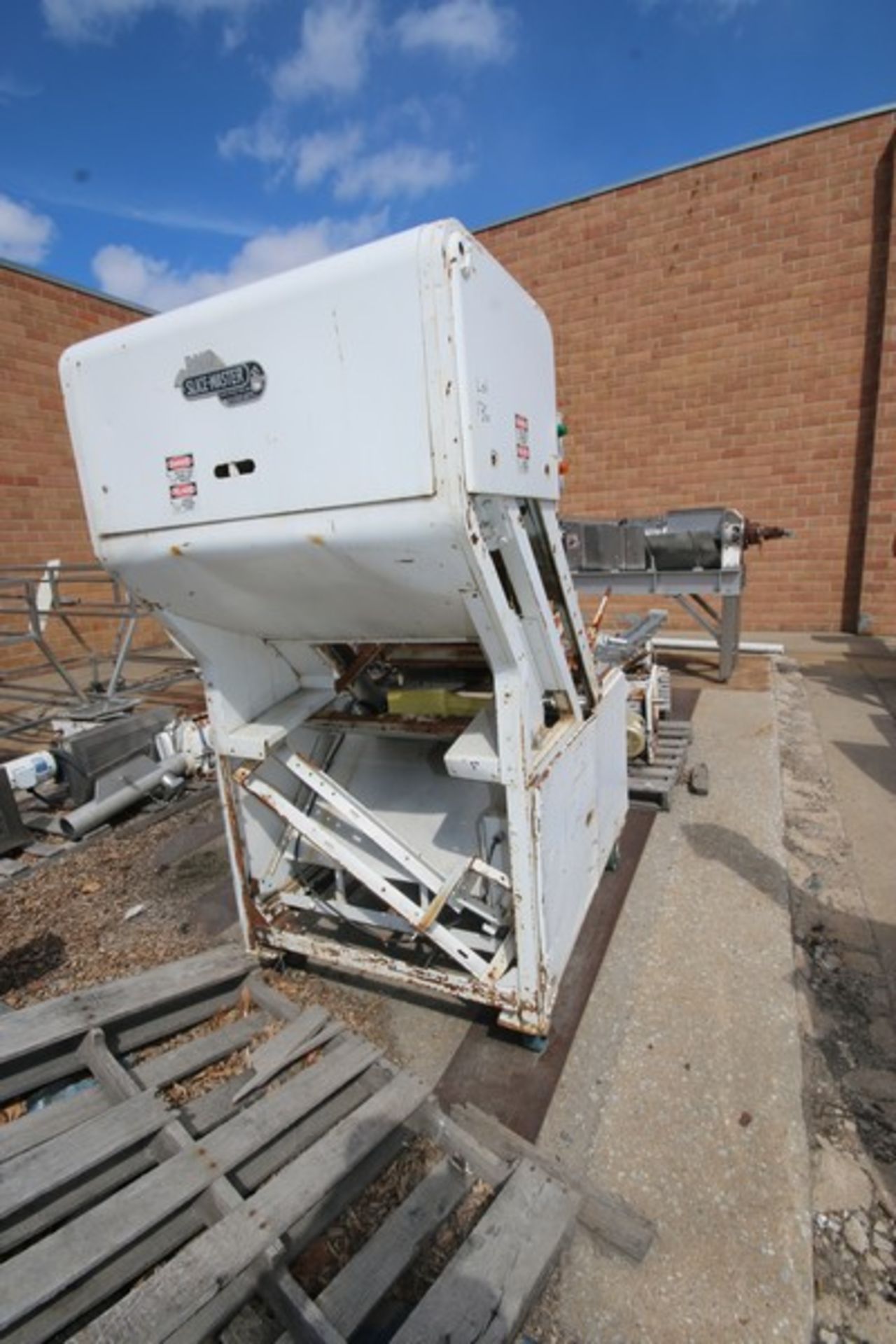 The Band Slice-Master Test Slicer, Mounted on Casters (NOTE: Missing Some Parts--See Photographs) ( - Image 4 of 4