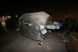 Nothumm VersaCoat S/S Breader, with Aprox. 40" W S/S Mesh Conveyor, Mounted on S/S Portable Frame (