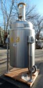 325 GALLON JACKETED VACUUM MIXING TANK