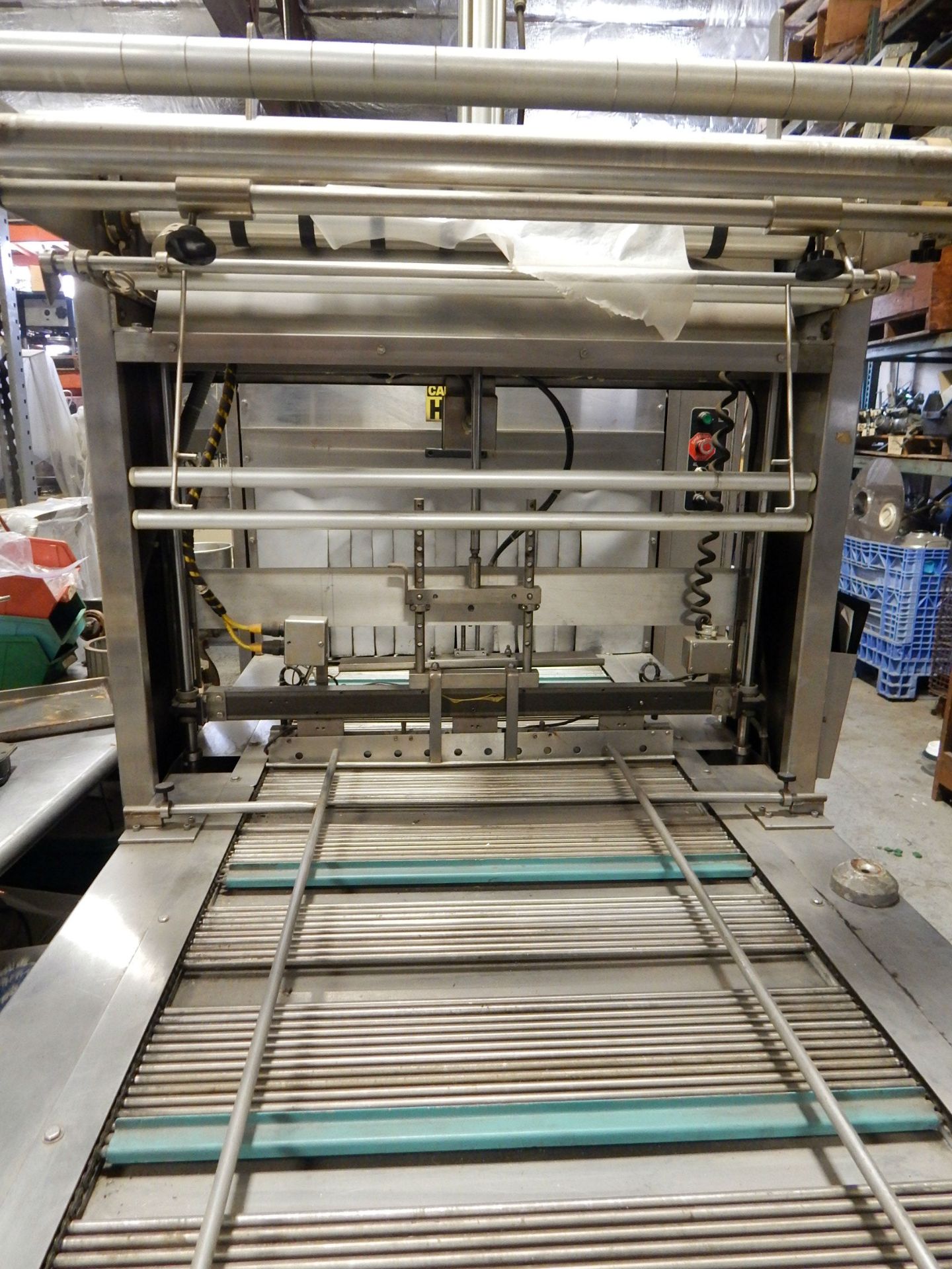 AUTOMATIC ALL STAINLESS STEEL CASE/TRAY OVERWRAPPER BY AUTOMATION PACKAGING INC. - Image 4 of 9
