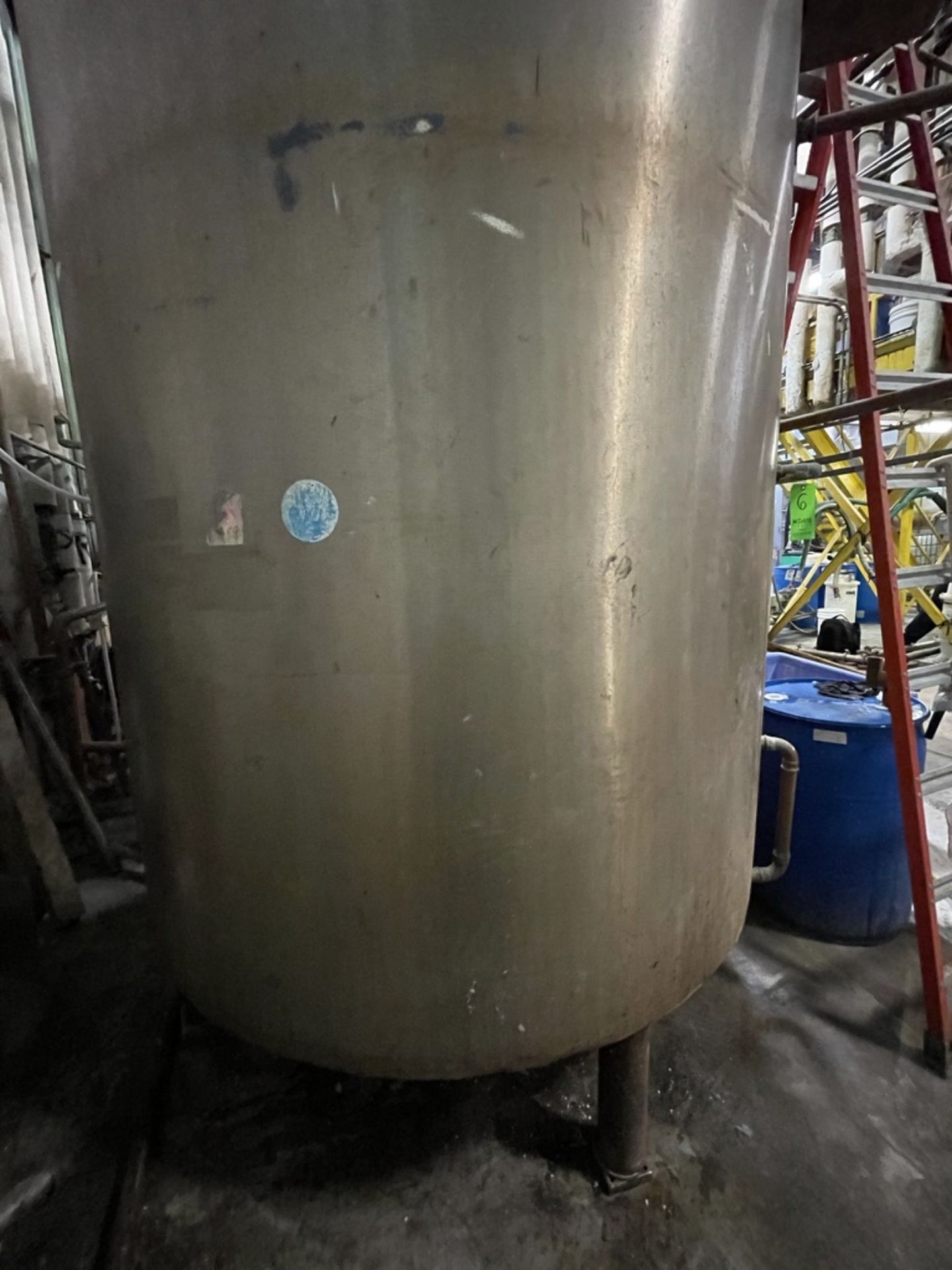 LEE 1,500 GALLON S/S FULLY-JACKETED KETTLE WITH TOP-MOUNT DUAL-MOTION AGITATION - Image 7 of 18