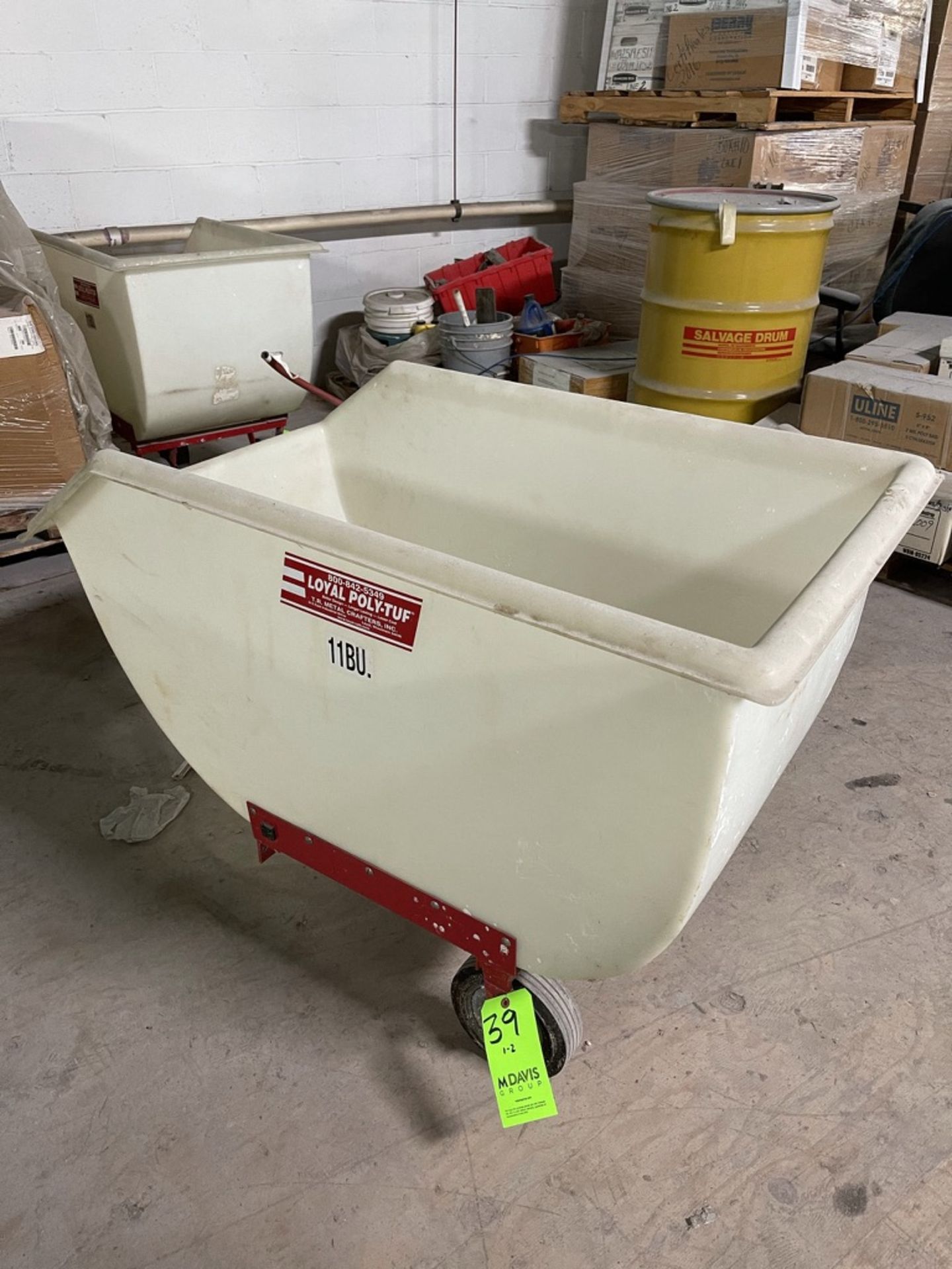 (2) LOYAL POLY-TUF POLYETHYLENE 4-WHEEL NURSERY CART - Image 2 of 6