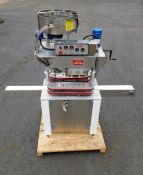 KAPS-ALL FULLY AUTOMATIC CAPPER MODEL G-A, SERIAL # 3579. FEATURES MANUFACTURERS RATING