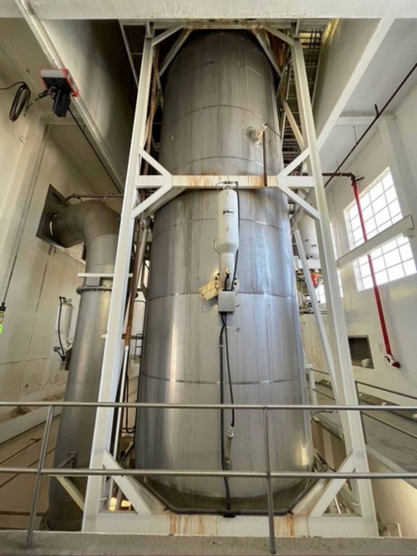 GEA NIRO BSI Approx. 40 ft H x 10 ft W S/S Tower Dryer with Natural Gas Burner, Associated Duct - Image 47 of 47