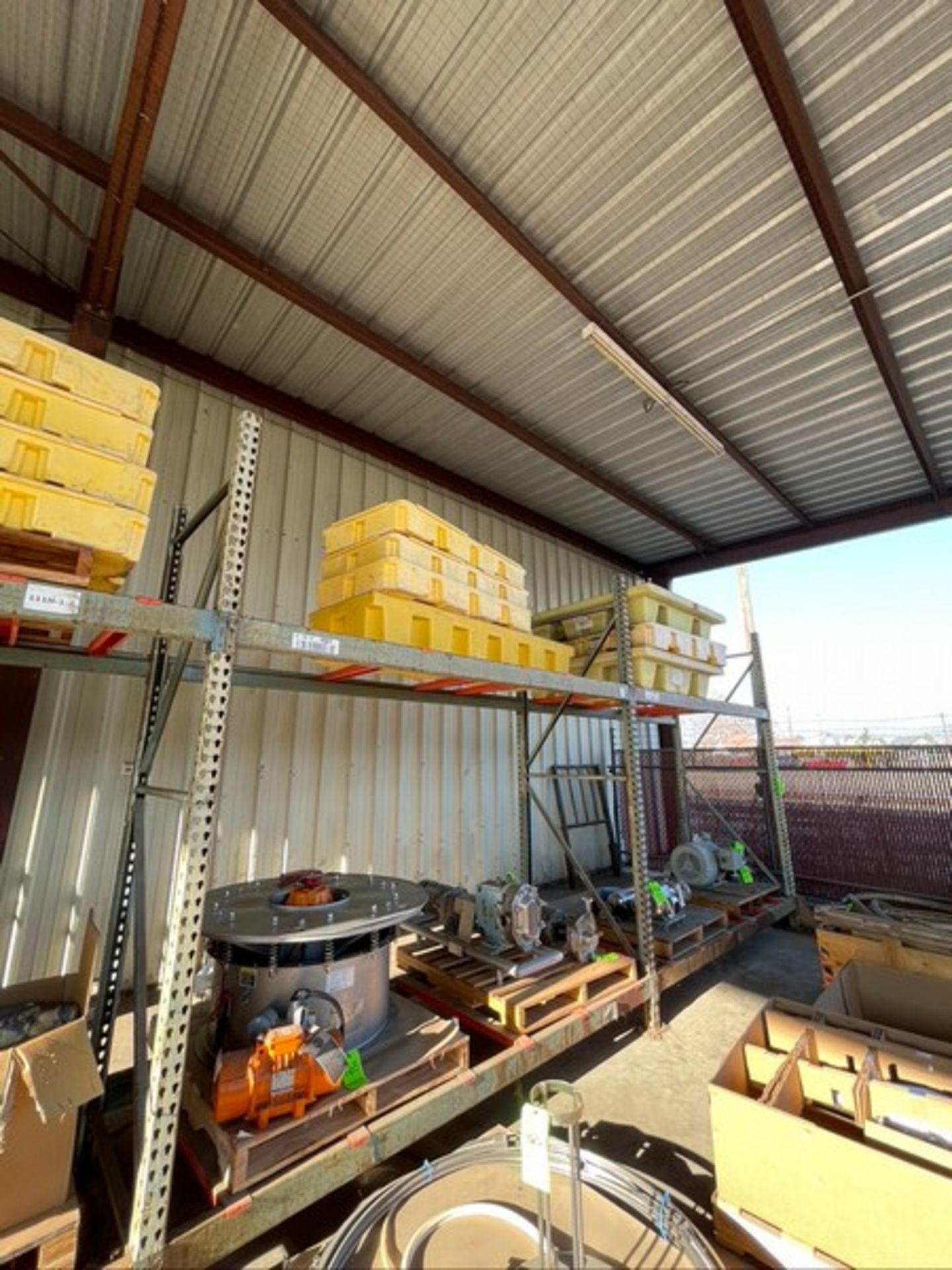 ASSORTED SPILL CONTAINMENT PALLETS, SOME ENPAC POLY SLIM-LINE 6000, DUNNAGE RACKS AND ADDITIONAL - Image 5 of 15