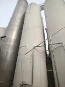 WALKER 40,000 JACKETED SILO, MODEL 7846, S/N VSHT-2137-R (RIGGING, SITE MANAGEMENT AND LOADING