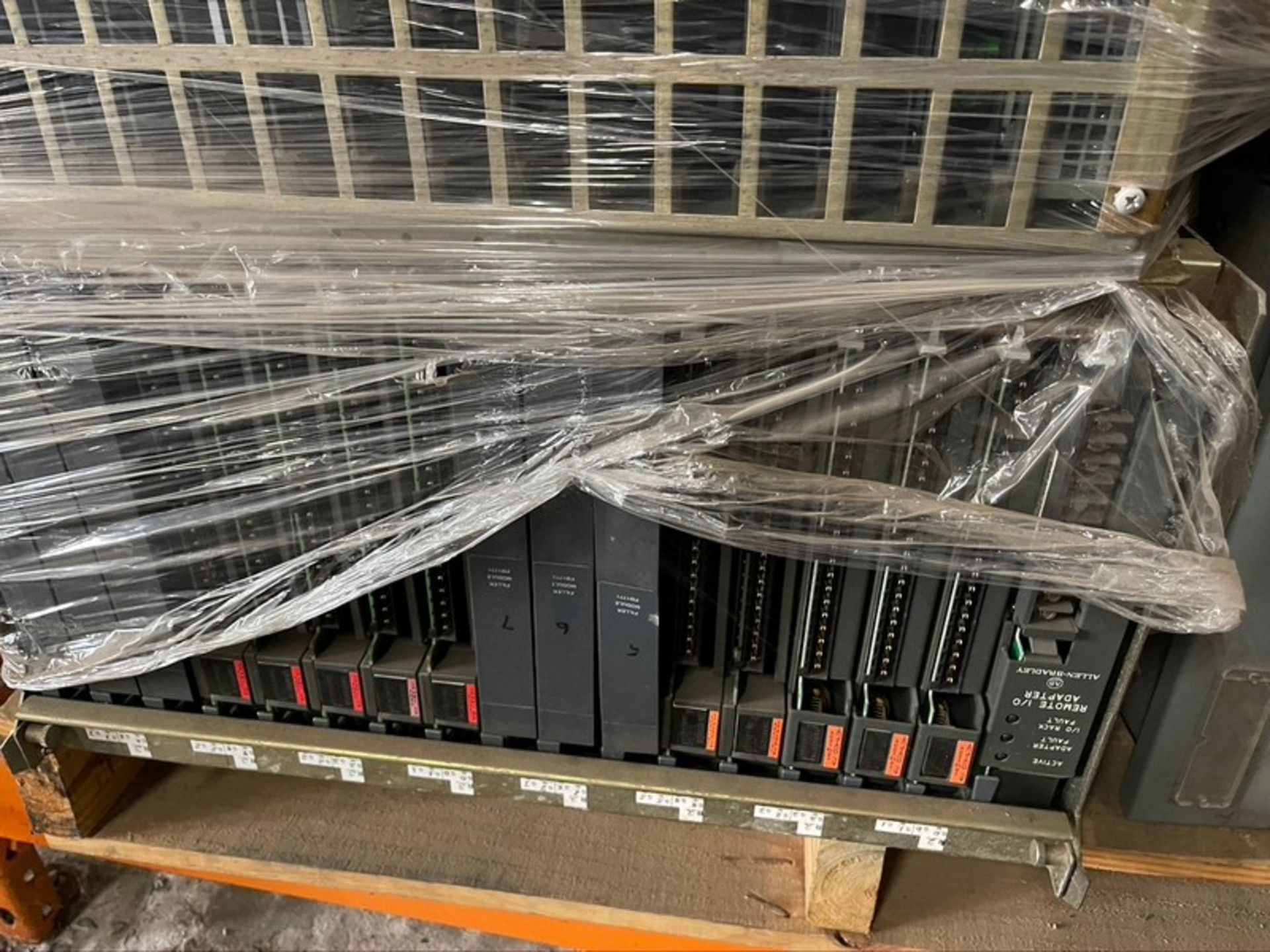 PALLET OF ASSORTED ALLEN-BRADLEY RACKS WITH PLC'S IO'S AND CONTROL MODS (RIGGING, SITE MANAGEMENT - Image 6 of 8