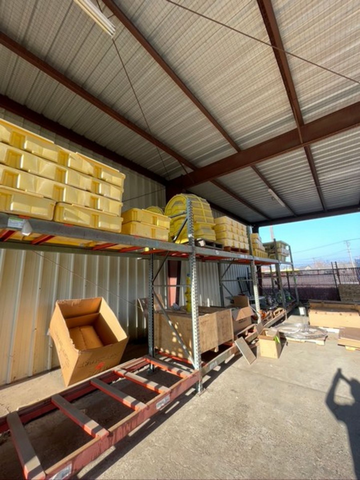 ASSORTED SPILL CONTAINMENT PALLETS, SOME ENPAC POLY SLIM-LINE 6000, DUNNAGE RACKS AND ADDITIONAL - Image 13 of 15