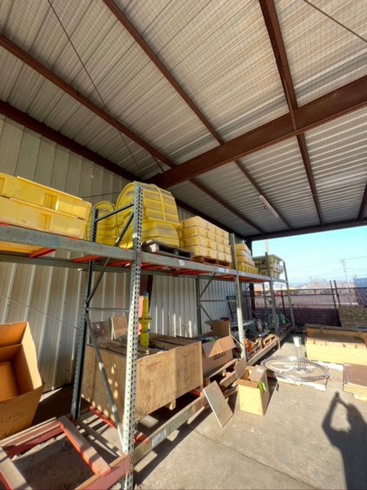 ASSORTED SPILL CONTAINMENT PALLETS, SOME ENPAC POLY SLIM-LINE 6000, DUNNAGE RACKS AND ADDITIONAL - Image 12 of 15