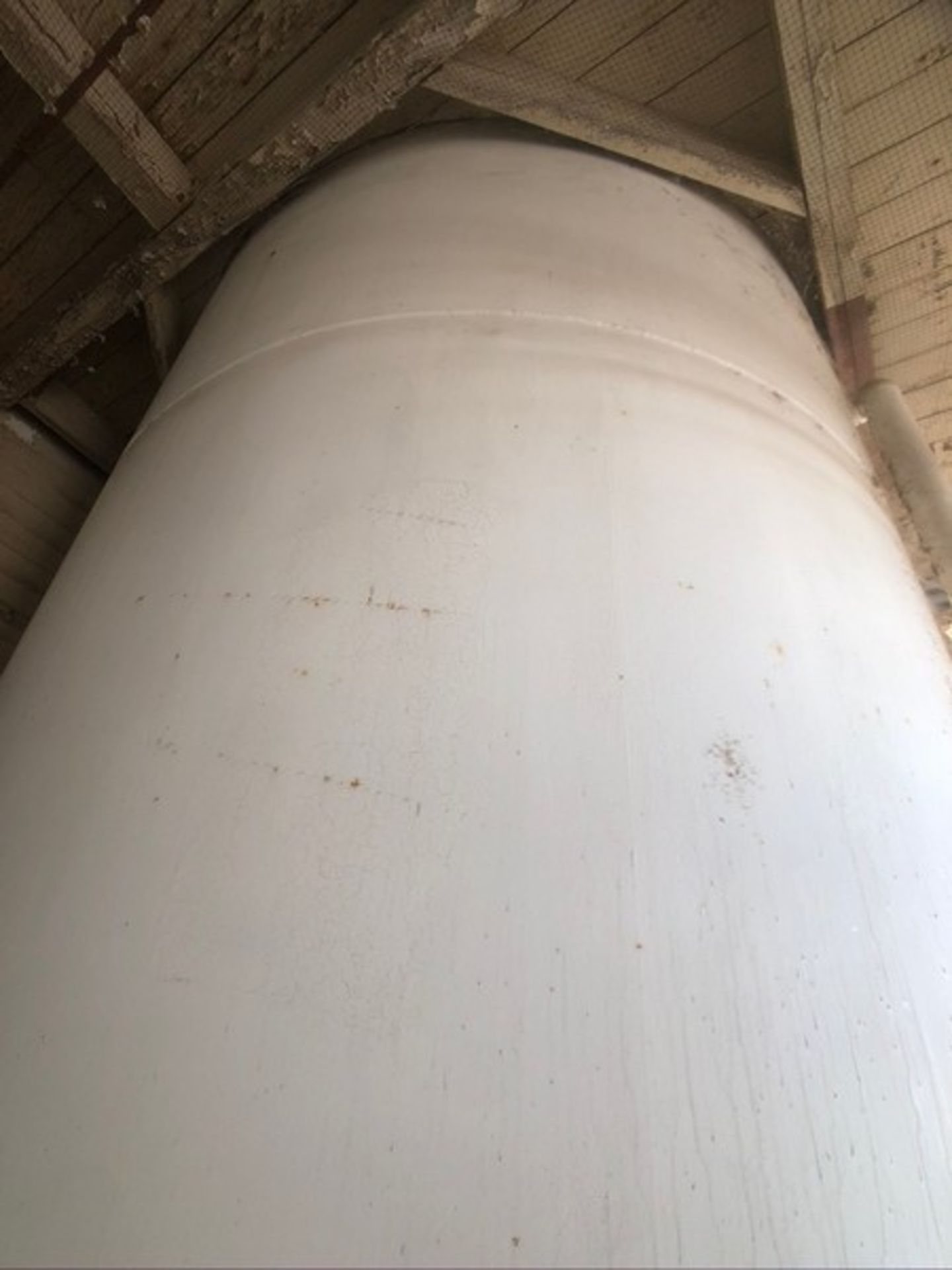 CHERRY BURRELL APPX. 15,000 GALLON JACKETED SILO, EQUIPPED WITH VERTICAL AGITATION, WCB INLET VALVE, - Image 2 of 25