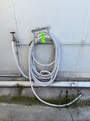 (2) HOSE REEL (1 - OUTSIDE WASTE WATER STORE ROOM AND 2- ACROSS PATHWAY) (RIGGING, SITE MANAGEMENT