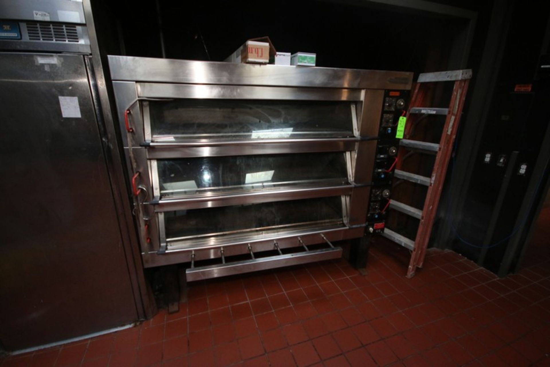 Bongard S/S Triple Decker Steam Injection Oven, with 3-Compartments, 240 Volts, Overall Dims.: Aprox - Image 2 of 4