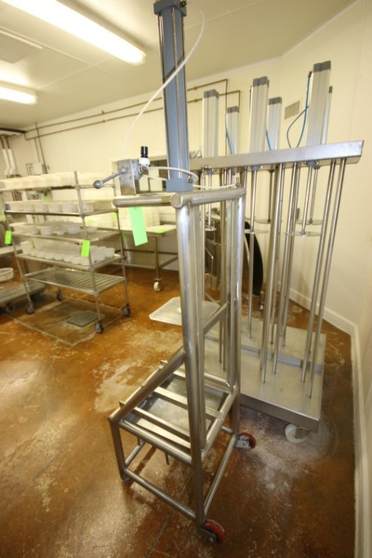 Ullmers Dairy Equip. Single Head Cheese Press, with 1-S/S Press Head, with Top Mounted Pneumatic - Image 4 of 5