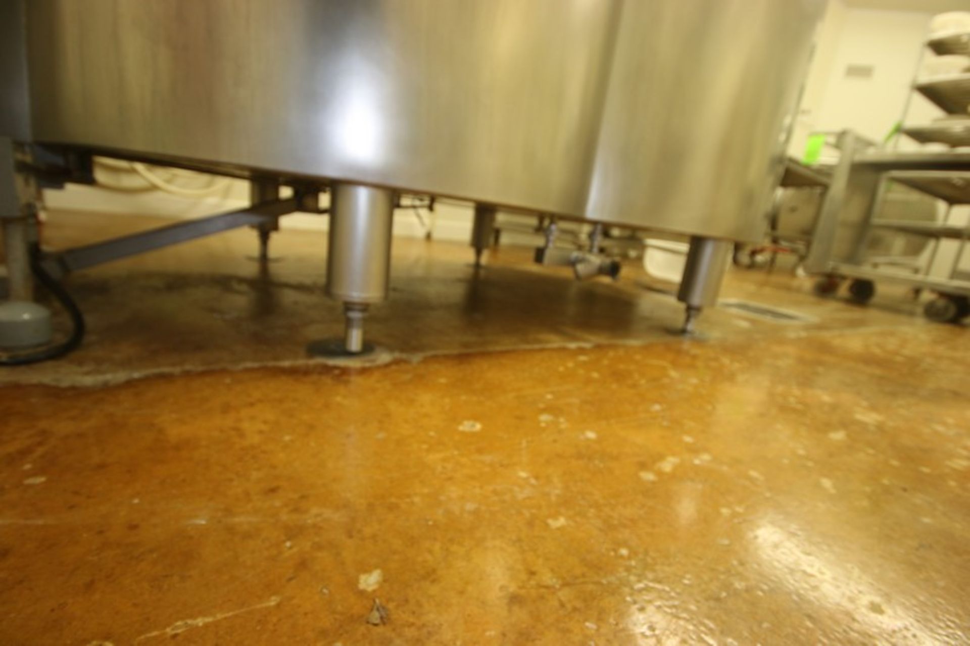 CVR 290 Gal. Double OO Cheesevat, S/N 0708019706, Includes Pump, Overall Dims.: Aprox. 8' L x 53" - Image 7 of 13