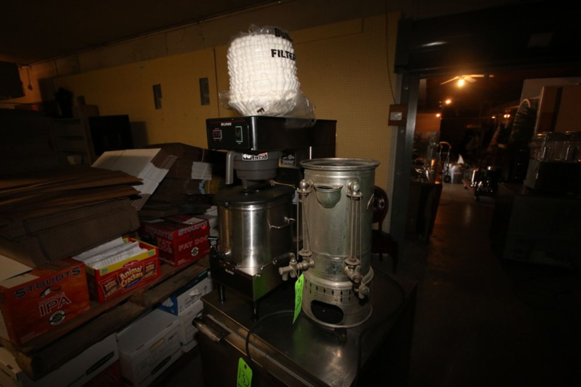 Bunn Coffee Machine with Antique Coffee Dispenser (Located in Adamstown, PA--Back Warehouse) - Image 2 of 4