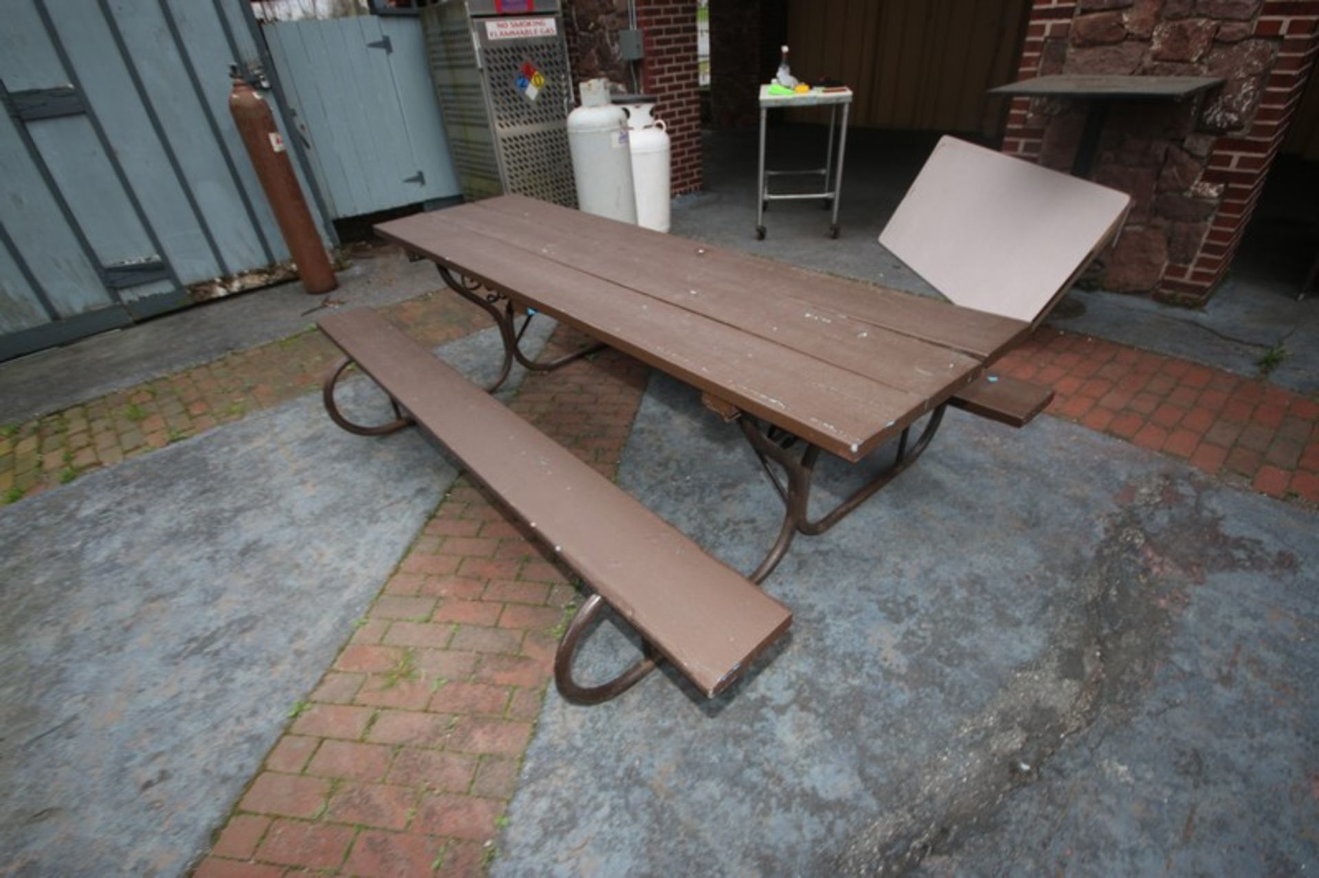 Picnic Table (Located in Adamstown, PA--Beer Garden Hallway) - Image 2 of 2
