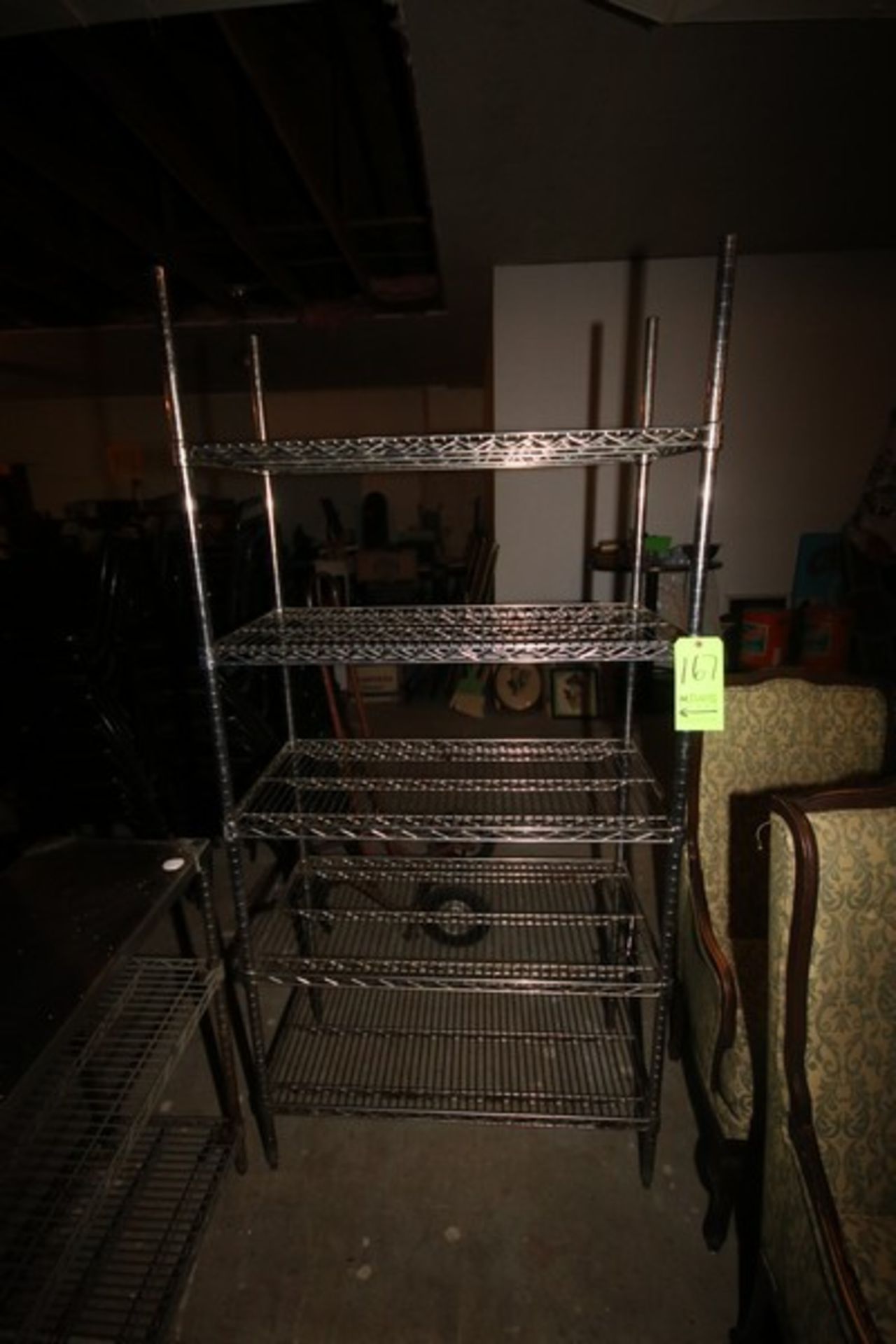 Lot of 3-Wire Shelving Units (Located in Adamstown, PA--New Roof Warehouse) - Image 3 of 3