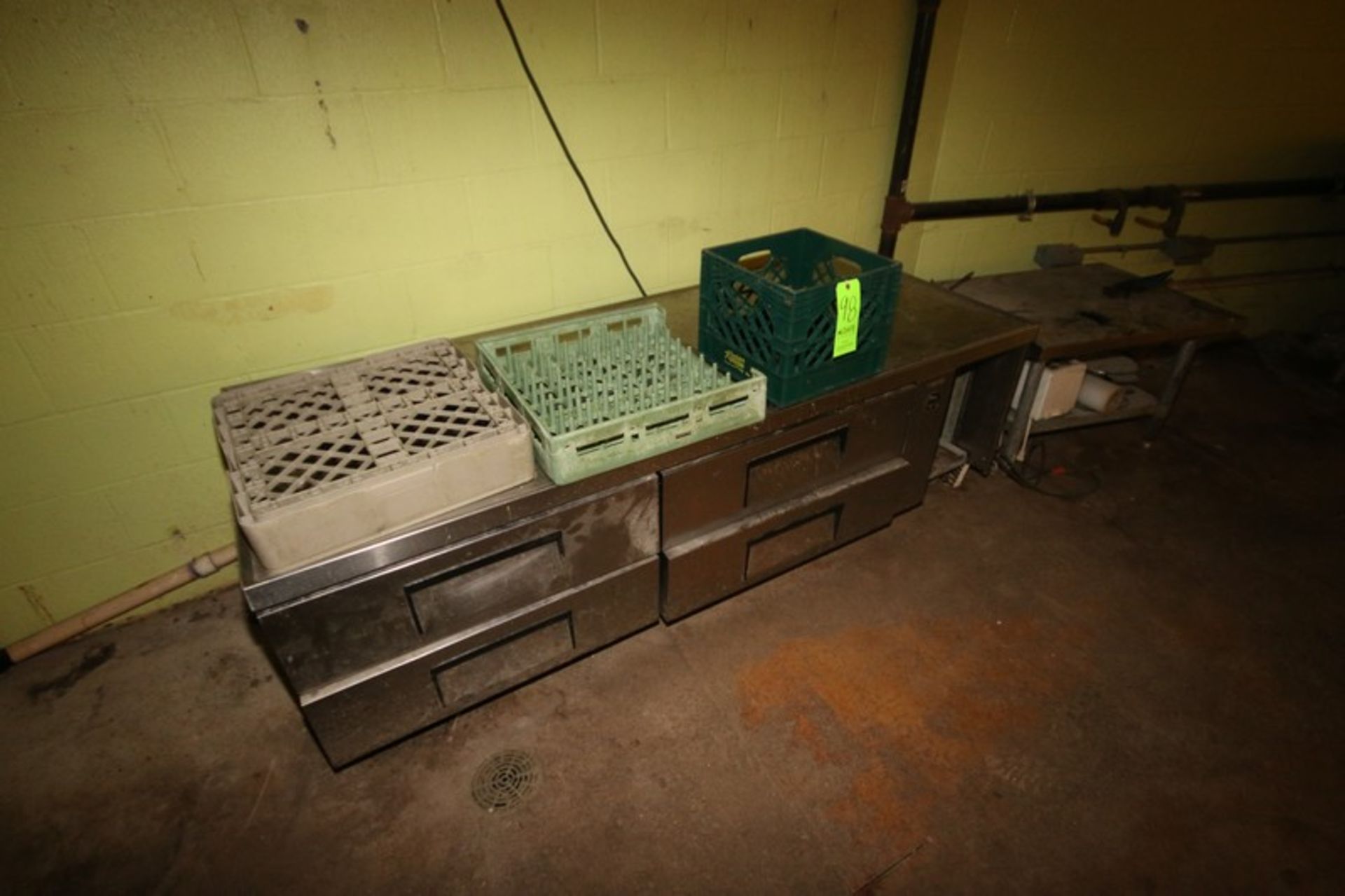 S/S Cabinet, with Bottom Drawers, Overall Dims.: Aprox. 80" L x 30-1/2" W x 25" H (Located in - Image 2 of 2