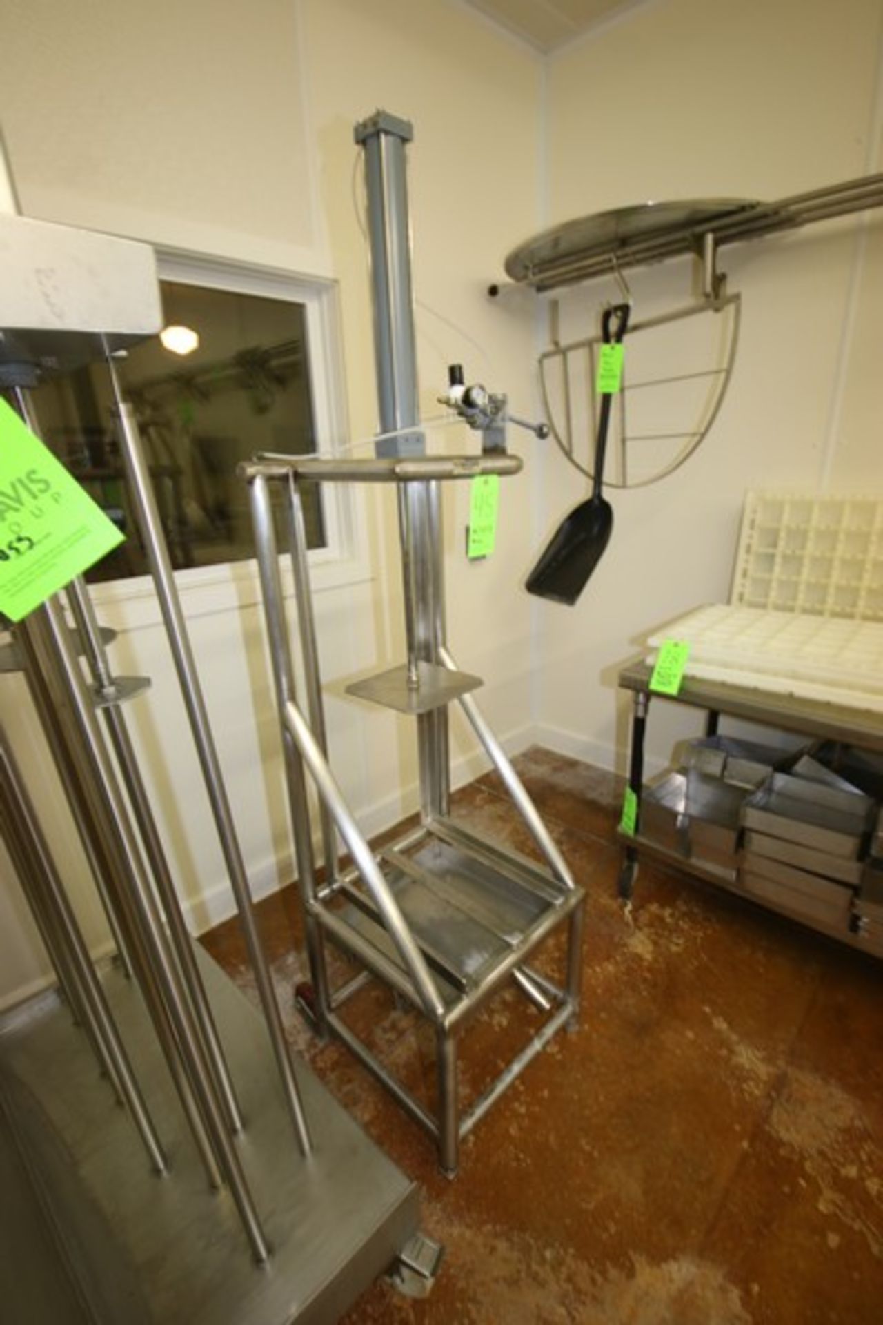 Ullmers Dairy Equip. Single Head Cheese Press, with 1-S/S Press Head, with Top Mounted Pneumatic - Image 5 of 5