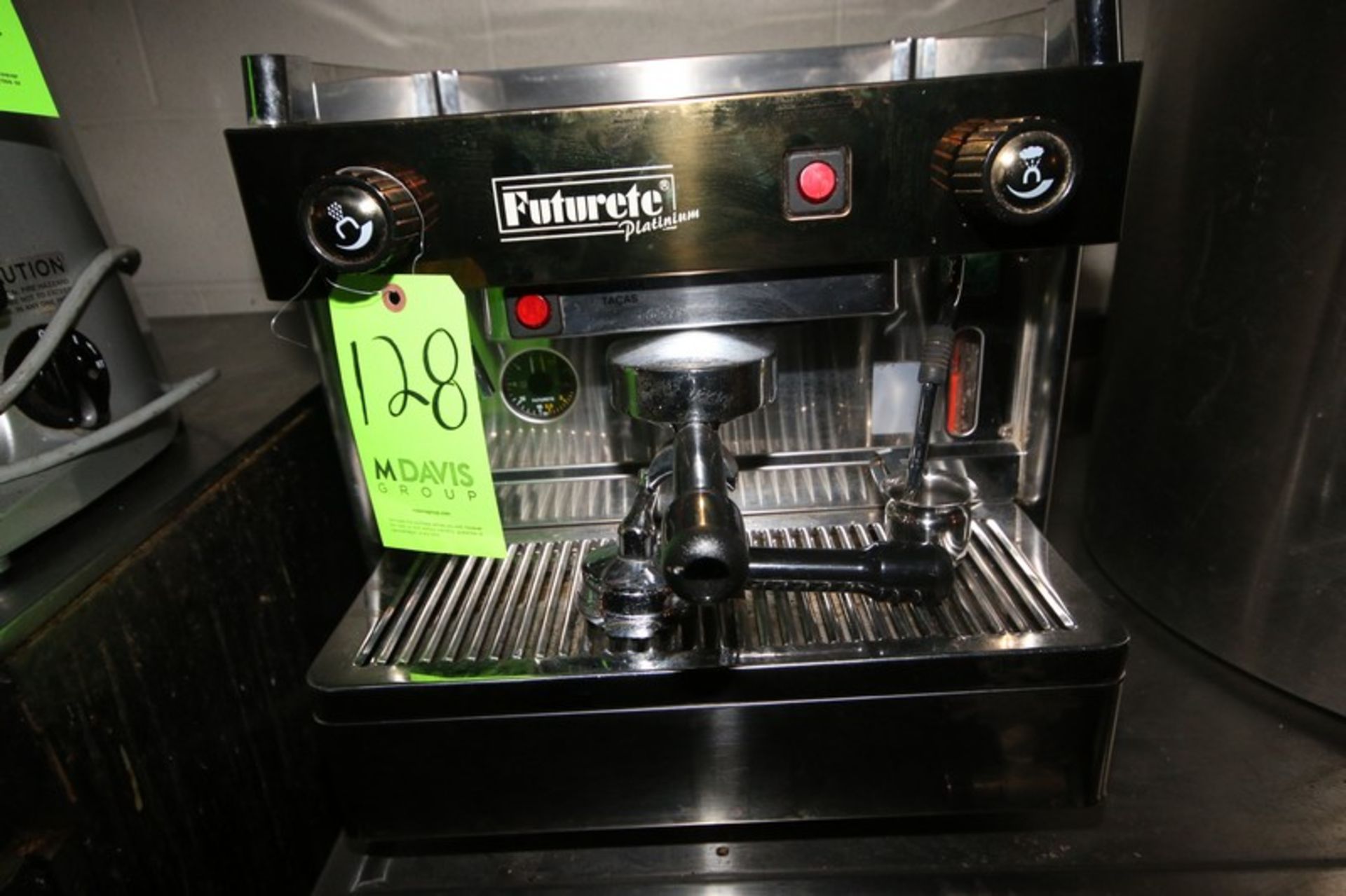 Futurete Platinium Expresso Machine, with Some Assessories (Located in Adamstown, PA--New Roof - Image 3 of 3