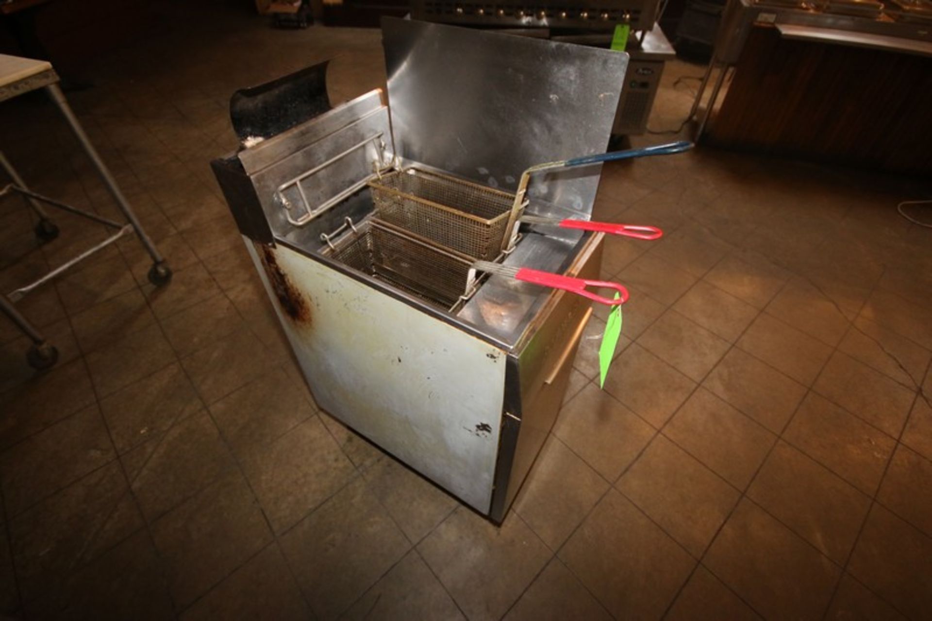 Frymaster Dual Basket S/S Fryer (NOTE: Needs New Pilot Light & Other Component) (Located in - Image 3 of 5