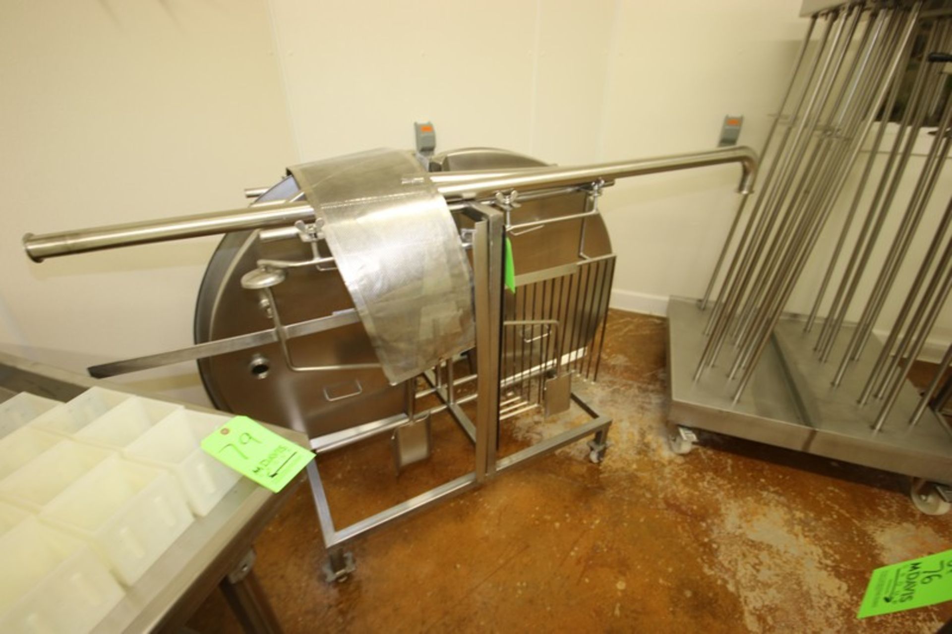 CVR 290 Gal. Double OO Cheesevat, S/N 0708019706, Includes Pump, Overall Dims.: Aprox. 8' L x 53" - Image 10 of 13