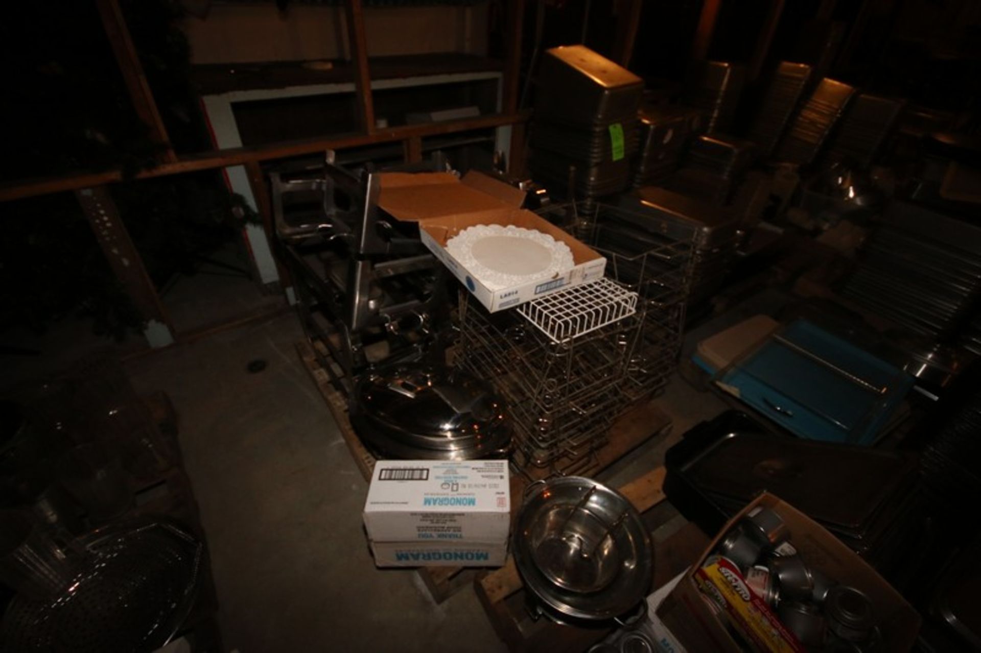 Lot of Assorted Catering Items, with Serving Containers & Stands, with Boxes of Burners (Located - Image 2 of 5