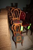 (13) Cushion Bottom Chairs, with Wooden Frames (Located in Adamstown, PA--New Roof Warehouse)