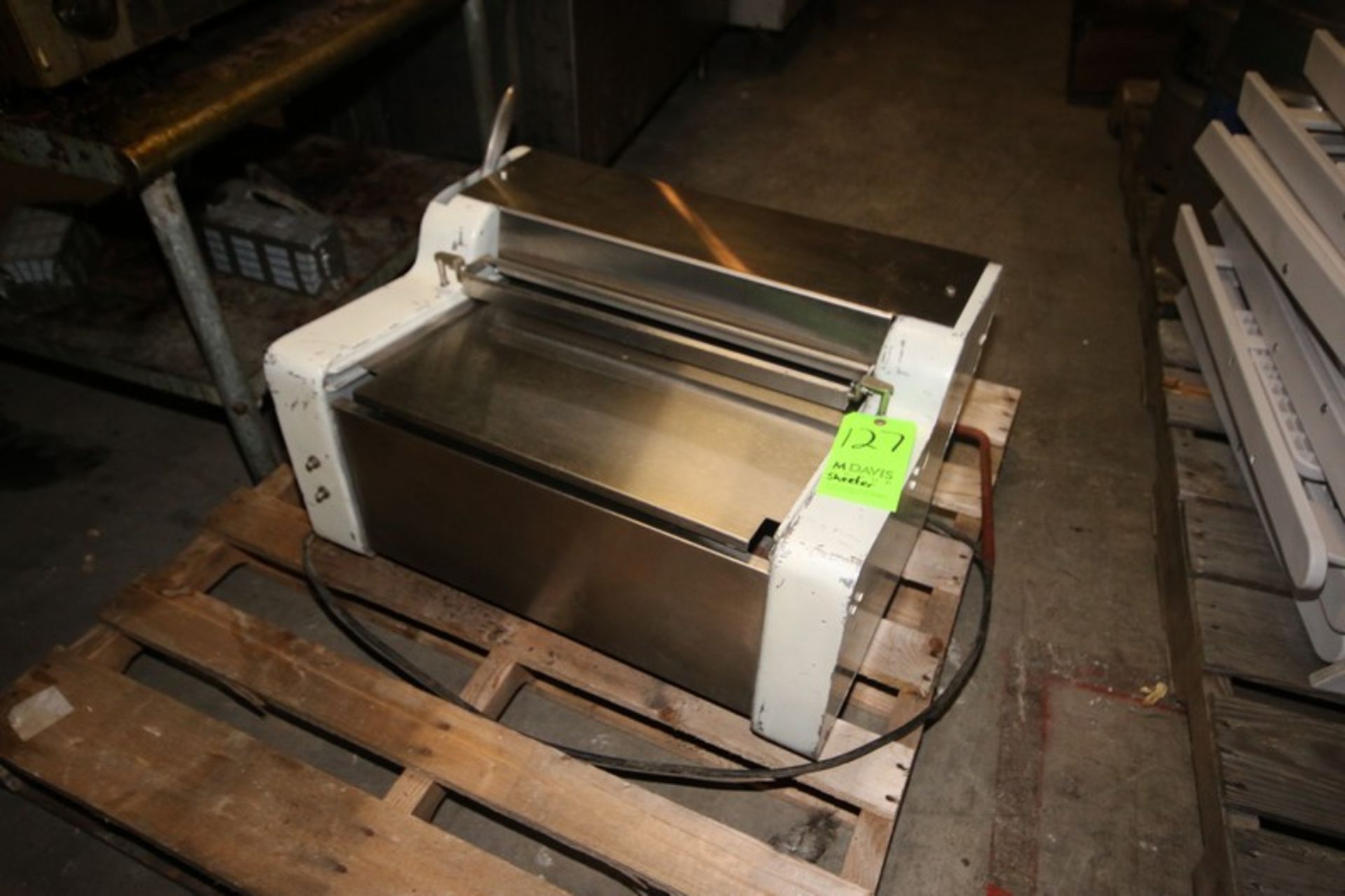 Anets S/S Counter Top Sheeter, Aprox. 21-1/2" W Roll (Located in Adamstown, PA--Located in Back