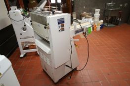 Bloemhof Sheeter, M/N 860-1, S/N 98KP235, 115 Volts, 1 Phase, with Aprox. 18" W Belt, Mounted on