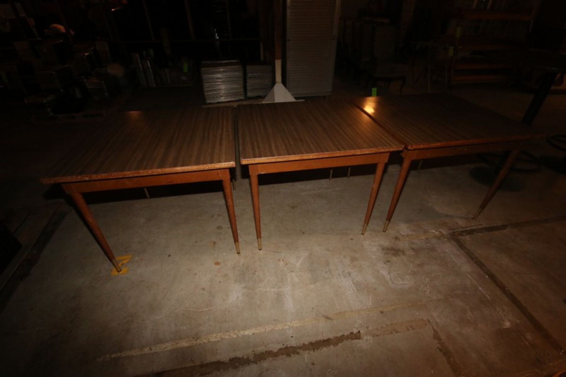 (7) Square Wooden Tables, Overall Dims.: Aprox 36" L x 36" W x 30" H (Located in Adamstown, PA-- - Image 5 of 5