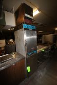 (2) Auto-Sham S/S Refrigerators, with (1) Rapid Steam Steamer on S/S Legs (Located in Adamstown,