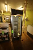 Vertical Refrigerated Display Case, Overall Dims.: Aprox. 30" L x 28" W x 80" H (Located in