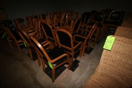 Cushioned Chairs with Wooden Frames, Some Are Bar Stools (Located in Adamstown, PA--New Roof