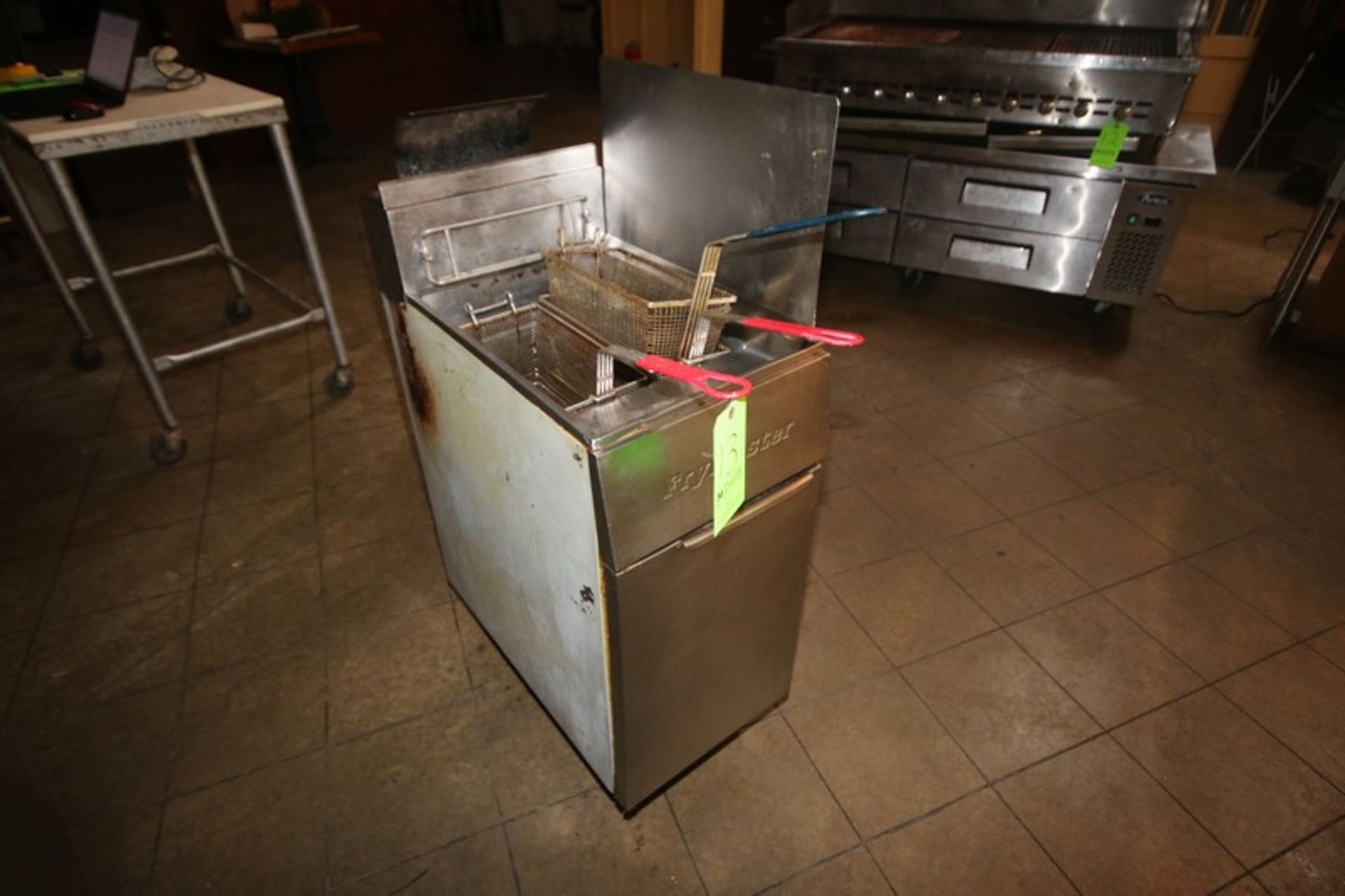 Frymaster Dual Basket S/S Fryer (NOTE: Needs New Pilot Light & Other Component) (Located in