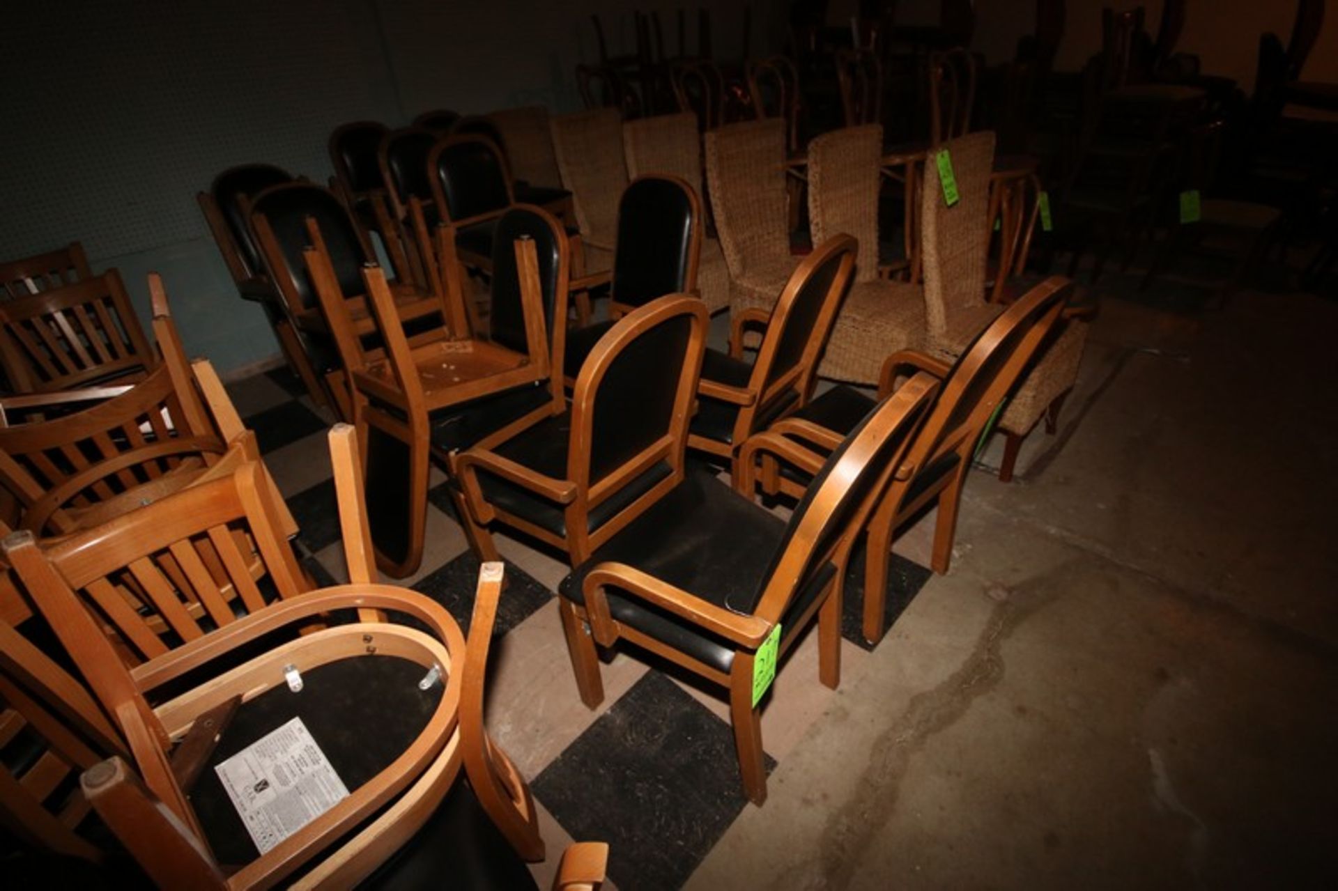 Cushioned Chairs with Wooden Frames, Some Are Bar Stools (Located in Adamstown, PA--New Roof - Image 2 of 3