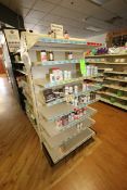 End Shelf, with 8-Shelf Design, Overall Dims.: Aprox. 36" L x 18" W x 72" H (Located in McMurray,