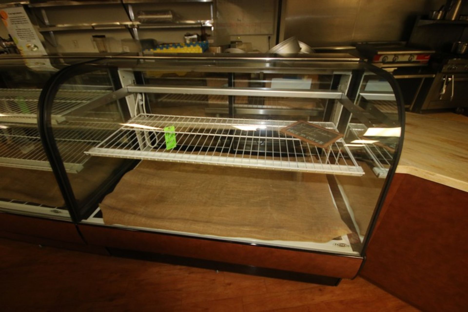 Federal Glass Display Case, with Internal Shelf, Overall Dims.: Aprox. 50" L x 34" W x 50-1/2" H (