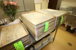 S/S Baking Pans, Internal Dims.: Aprox. 24-1/2" L x 16-1/2" W (Located in McMurray, PA) (Rigging,